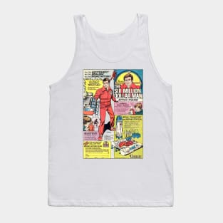 Vintage Six Million Dollar Man Tank Top